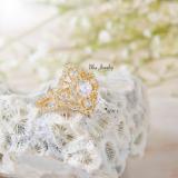 Nhẫn Nữ Đính Đá Sang Trọng UHA NN24