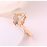 Nhẫn titan hình con bướm N170 (Màu đồng)
