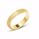 Nhẫn Titan Ko đen Phun Cát TT 0412