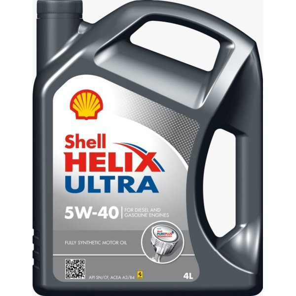 Nhớt ô tô nhập khẩu Shell Helix Ultra 5W40 4L