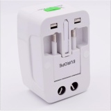 Ổ cắm điện du lịch đa năng ADAPTER INTERNATIONAL (Trắng)