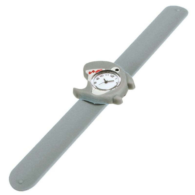 Nơi bán PAlight Trẻ Em Dễ Thương Động Vật Hoạt Hình Trẻ Em Tát Dây Đồng Hồ Nam Dây Silicon Watchsnap Đồng Hồ Đeo Tay (Màu Xám)-quốc tế