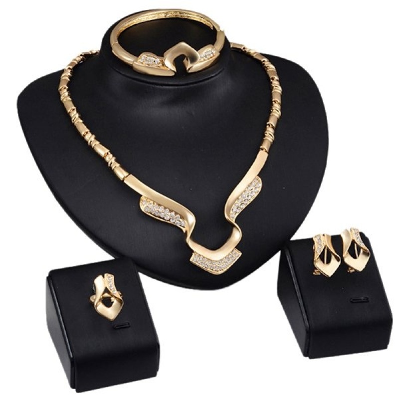 Phượng hoàng B2C nữ Thời Trang Dự Tiệc Đảng Hợp Kim Vòng Cổ Choker Vòng Tay Vòng Bộ Bông Tai-quốc tế