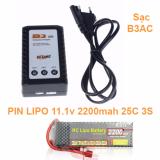 PIN lipo 2200mah và bộ sạc pin lipo - ATDTECH
