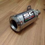 Lon pô SC đa năng cao cấp( inox 304) gắn được cho tất cả các dòng xe phổ thông hiện nay