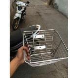 Rổ inox kiểu dành cho xe máy