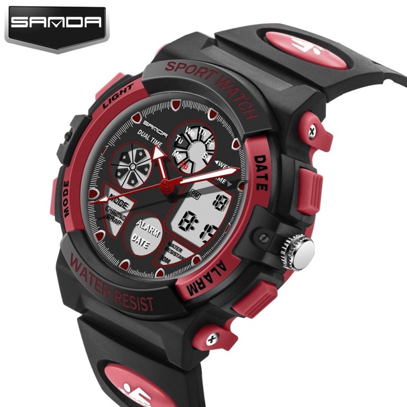 Nơi bán Brand Watch Fashion Children Sports Watches LED Digital Quartz Military Boy Girl Student Multifunctional Wristwatches 116 - intl