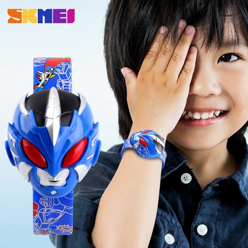 Nơi bán SKMEI Brand Watch 1239 Children Watch Digital Wristwatches Cartoon Superman Toy Shape Dial Sports Watches For Kids Relogio Relojes - intl