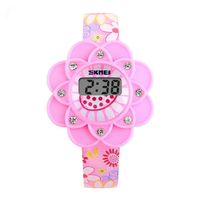 Nơi bán SKMEI Kid Digital Watch Flower Style Cute Wristwatch