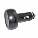 Tẩu xạc báo điện áp và nhiệt độ ( tặng dây xạc điện thoại )
