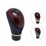 Tay nắm cần số cho ô tô màu Đen vân gỗ