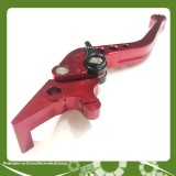 Tay thắng đĩa chỉnh 6 số dành cho xe máy (đỏ)