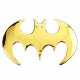 Tem dán con dơi vàng trang trí xe ô tô