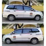 Tem dán sườn ô tô dòng xe SUV D-530 (Tặng kèm dụng cụ dán Tem)