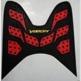 Thảm lót chân xe Vision 2014-2017 màu đỏ