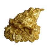 Thiềm thừ ngậm tiền vàng chiêu giữ tài lộc DVC12