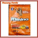 Thức ăn hạt cho Mèo mọi lứa tuổi. Sản phẩm của Pháp- Minino 480g