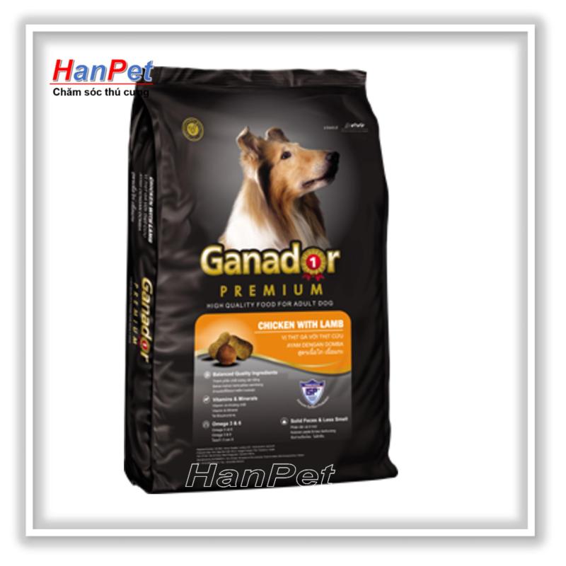 Thức ăn viên cao cấp Ganador Adult gói 1,5kg - Dành cho chó trưởng thành (HoaMy A 210)