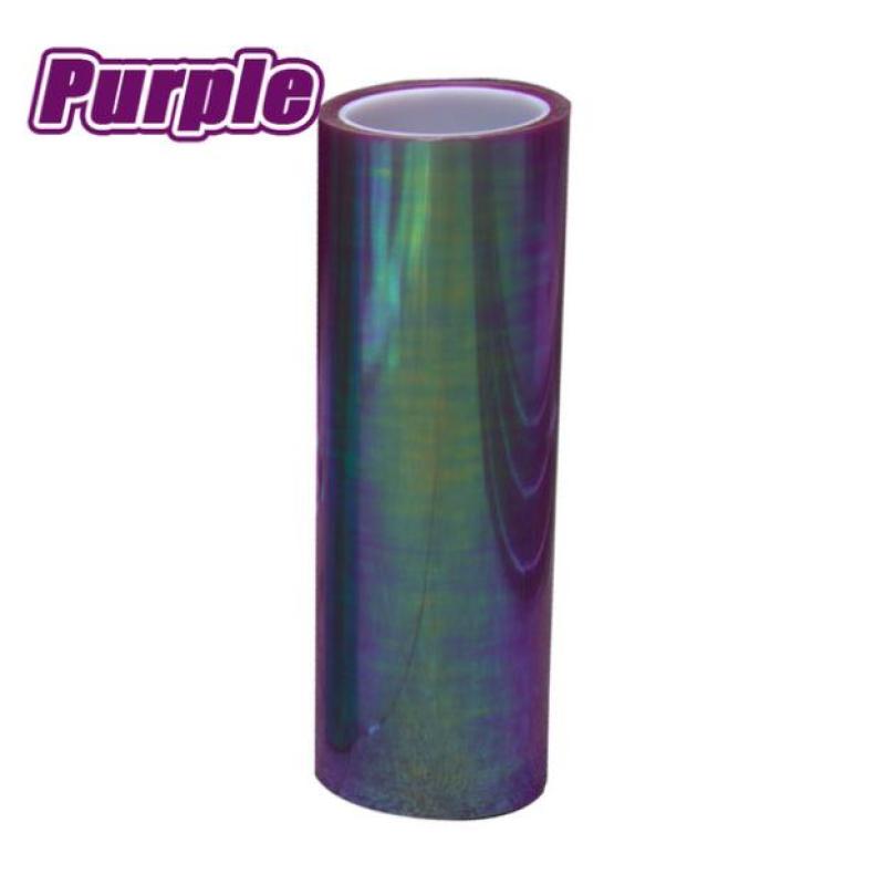 (Tím Xà Cừ - 30x100cm) Phim dán chóa đèn xe giúp thay đổi màu sắc