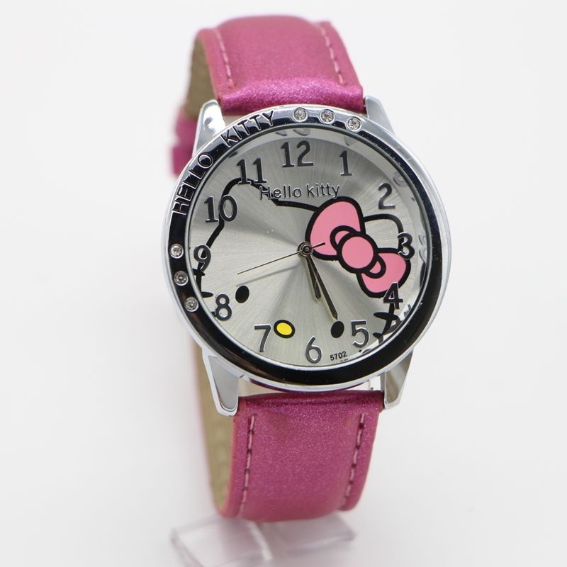 Thương hiệu hàng đầu da nữ cô gái tặng hoạt hình đồng hồ đồng hồ thời trang Đồng Hồ Đeo Tay Đồng Hồ Relogio Feminino-quốc tế bán chạy