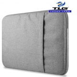 Túi chống sốc Macbook cao cấp 13 inch Đồ Da Thành Long TLG  189 (Ghi xám)  tặng 01 bút bi cao cấp TLG K 410