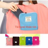 Túi Xách Du Lịch Gấp Gọn Tt45 (Hồng Đậm) (Hồng)