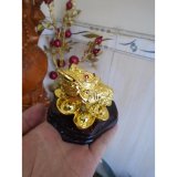 Tượng Thiềm Thừ xi mạ  vàng  cao cấp CX08 (Thiềm Thừ)