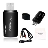 USB Bluetooth Stereo Audio Transmitter 3.5mm Music Dongle Adapter   for  TV PC  -  intl
