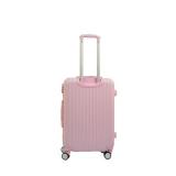 Vali nhựa cứng SAM hồng 24inch