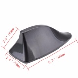 Vây cá mập độ ăng-ten ô tô cực chất (màu Đen)