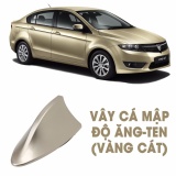 Vây cá mập độ ăng-ten ô tô cực chất (màu Vàng cát)
