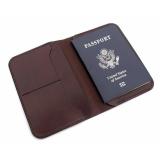 Ví đựng passport da thật LDD0199 (Da thật nhập khẩu nguyên con)