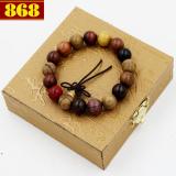 Vòng chuỗi gỗ Đàn hương 8 màu 12 ly + hộp gỗ