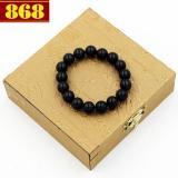 Vòng chuỗi tay gỗ mun 10 ly 17 hạt + hộp gỗ