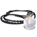 Vòng cổ quả táo Thạch Anh hồng Rose Quartz