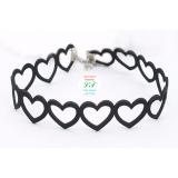 Freeship Vòng cổ choker chuỗi trái tim xinh VCC037