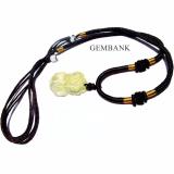 Vòng cổ tỳ hưu thạch anh vàng brasil gemstone bank