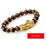  The 10mm tibia eyeglass bracelet (Gold) - Feng shui lucky fortune
