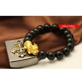 Vòng tay phong thuỷ tỳ hưu vàng