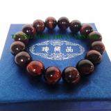 Vòng tay cao cấp Mắt hổ Đỏ thiên nhiên size hạt 12mm