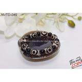VÒNG TAY ĐÁ DZI MIX 13MM - LNVTD-045
