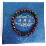 Vòng tay đá Garnet thiên nhiên size hạt 6mm