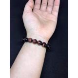Vòng tay đá mắt hổ nâu đen 8ly
