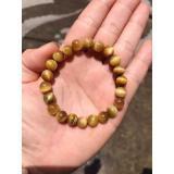 [HCM]Vòng tay đá mắt hổ tâm vàng 8mm. ( VIP)