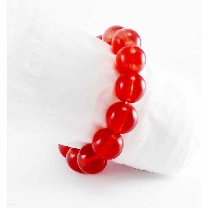 Vòng tay đá nam phong thủy VTN8868 ( Đỏ)
