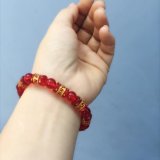 Vòng tay đá phong thủy khắc an-ma-ni khúc 1oly