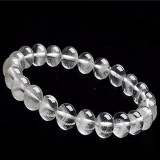 [HCM] Vòng tay đá thạch anh trắng thiên nhiên 16ly