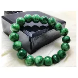 Vòng tay đá vân xanh hộ mệnh bình an PT2017