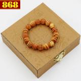 Vòng tay gỗ Huyết long 10 ly 17 hat + hộp gỗ