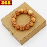Vòng tay gỗ Huyết long 15 ly 13 hạt + hộp gỗ
